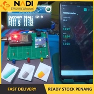 Arduino IoT Apps Blynk Project ESP32 Pill Reminder Set Alarm Clock Projek RBT Tahun Akhir FYP
