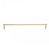 Minimalist Brass Towel Bar Kitchen Bathroom Bathroom Wall Hanging Bar Single Bar