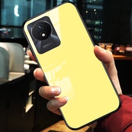 Softcase Kaca Akrilik For Vivo Y02  [JK-68] - Softcase Vivo Y02 Terbaru - Case Vivo Y02 Terbaru - Ke