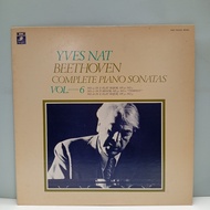 #CC53-59 LP TERPAKAI [ YVES NAT & BEETHOVEN - COMPLETE PIANO SONATAS VOL.6 ] USED LP < NM >