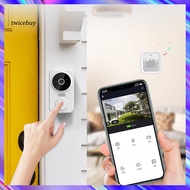 [TY] Easy Installation Wireless Doorbell Wireless Door Bell Wireless Doorbell with High-res Camera Wifi Two-way Audio Night Vision Secure Your Home with Cordless Security