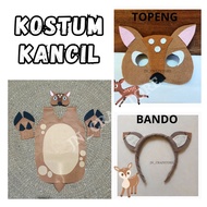 Flannel Mouse Deer Character Costume Children's and Adult's Character Costume