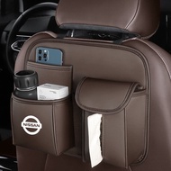 1pcs Car seat backrest storage bag multifunctional rear suspension storage bag suitable for Nissan J