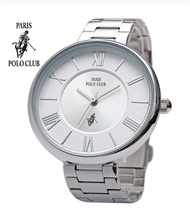 Paris Polo Club 3PP-2202907L-WE นาฬิกาผู้หญิง แท้💯%  📸ภาพถ่านสินค้าจริง