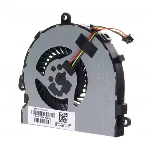 New CPU Fan for HP 15-DB series Cooling Fan SPS-L20474-001 DC28000JLF0 FS470805CLOT L20474-001