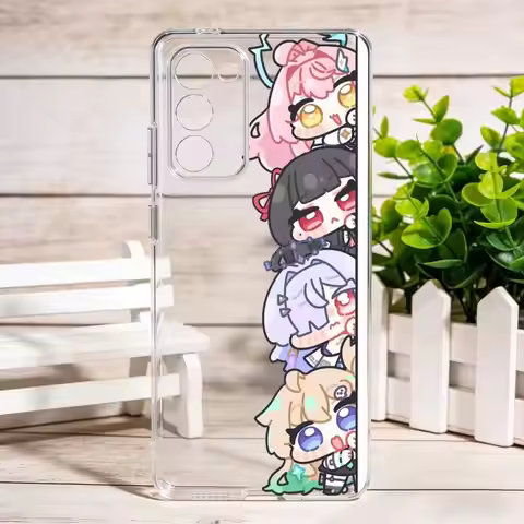 Wuthering Waves W-WUWA Game Phone Case For Samsung Galaxy S24 S25 S23 S22 S21 Plus S24 S25 Cover Tra