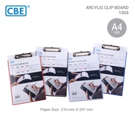 CBE Acrylic Clipboard A5/ A4
