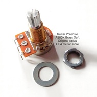 Guitar Potentiometer A500K Brass Saft Original Aplus