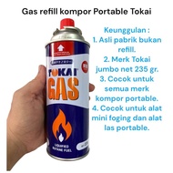 Gas Butane isi ulang korek 235 gr M2000 Refill korek api gas 235 gram Gas Kompor Portable Tokai Jumb