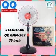 QQ STAND FAN GMM-369 16 INCH / KIPAS ANGIN BERDIRI QQ GMM-369 / KIPAS ANGIN BERDIRI QQ MURAH ORI