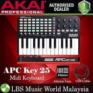 Akai Professional APC Key25 Keyboard midi Controller for Ableton Live (Key 25)