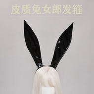 Bunny Ears Cute Bunny Girl Headwear cos Bunny Ears Lolita Sakurajima Mai Ears Leather Headband jk7.2