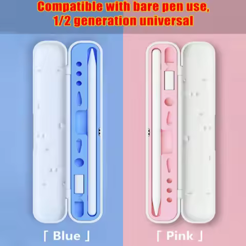 Capacitive Pen Storage Box Suitable for Apple iPad Stylus Accessories, New Anti-Fall Universal Pen C