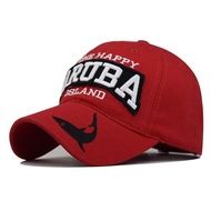 New Outdoor Trendy Aruba Embroidered Baseball Cap Men Women Washed Distressed Hat#MPZ1222#