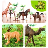 Smart Toy Set Animal Models, Plastic Animal Bags
