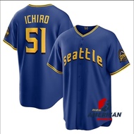 Men's MLB Seattle Mariners Ichiro Suzuki Royal Blue 2023 City Connect Baseball Jersey