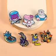 Pokemon Pin Cartoon Clothes Brooch Clothes and Bag Pin