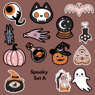HeyDeary Sticker Set Spooky & Tropes Element