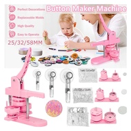 Button Badge Maker Machine, Different size mold ,25,32,58mm mold DIY Badge Pin Maker Machine Kit wit