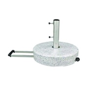 Doppler Round Granite Base for Balcony Big Umbrella Shade/Parasol (50kg)