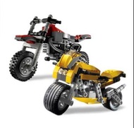 二手 LEGO 4893 Revvin' Riders 電單車 (齊件、發聲件壞咗，有盒及說明書)