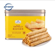 【Huadong Store】山姆 蛋卷黄油鸡蛋卷 608g 整箱桶装铁盒双层包装ไข่ม้วน