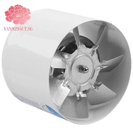 4 Inch Inline Duct Fan Air Ventilator Metal Pipe Ventilation Exhaust Fan Mini Extractor Bathroom Toilet Wall Fan