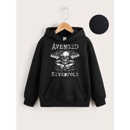 Avenged Sevenfold A7X Hoodie Sweater Band Avenged Sevenfold Cewek Cowok Jaket Motif Band A7x