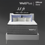 Wellplus ที่นอนสปริงเสริมยางพาราอัดแน่น  นอนสบาย สปริงเด้ง ยืดหยุ่นได้ดี รุ่น Hanah หนา 12 นิ้ว