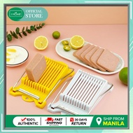 I Home   Luncheon Meat Slicer Egg, Fruits, Vegetables Stainless Slicer 10 Equal Slices Kitchen Slicer Tool