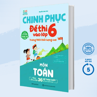Sách - Chinh Phục Đề Thi Vào Lớp 6 Trường THCS Chất Lượng Cao Môn Toán (MEGABOOK)- Newshop