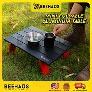 BEEHAUS CLS Mini Foldable Aluminum Table | Outdoor Camping Table Portable Folding Picnic Table | Mej