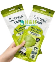 YK9 Masker Softies 3D Surgical Mask / Masker Softies Medis/Masker