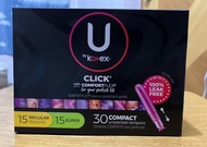 Kotex Click 衛生棉條30枝