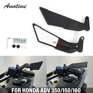 X-ADV กระจกปีกมองหลังแบบปรับแต่งแล้ว750อะลูมิเนียมอัลลอย CNC ตัวสะท้อนความละเอียดสูงสำหรับ HONDA ADV