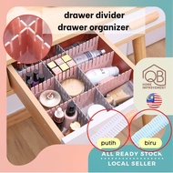 QB Adjustable Drawer Divider Household Storage Shelves Organizer Partition Board for Socks Underwear Organizer Storag