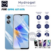 LAYAR Oppo A17 A17k Clear HD Blue Matte Spy Privacy Anti-Scratch Hydrogel Screen Protector Screen Pr