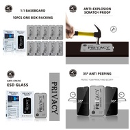 Tempered Glass Anti SPY Glass Samsung A06