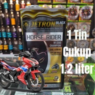 4T engine oil jetron 1.2 liter fully synthetic RS150 RSX150 minyak motor