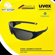 Kacamata Safety Eyewear Glasses UVEX I-VO 9160076 Anti Gores Scratch UV Fog