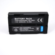 แบตเตอรี่กล้อง For PANASONIC VW-VBD1 VW-VBD1E Camcorder Battery