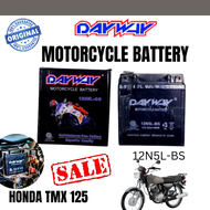 DAYWAY MOTORCYCLE BATTERY FOR   HONDA TMX 125 | 12N5L-BS BATTERY SIZE | 5L