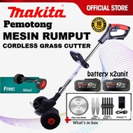 Makita Cordless Grass Cutter Multifunction Elektrik Pemotong Mesin Rumput Rechargeable HeavyDuty Por