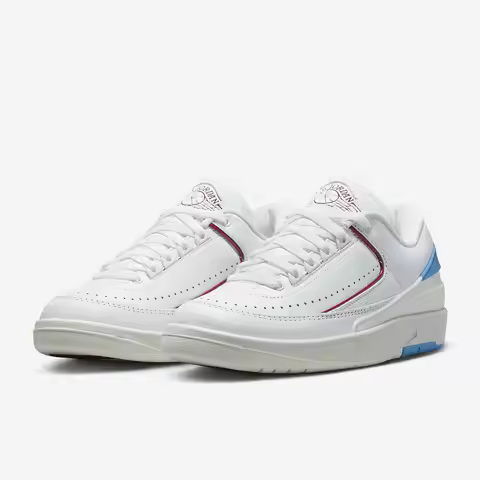 Nike genuine Air Jordan 2 Low men's and women's sports casual shoes DX4401-164