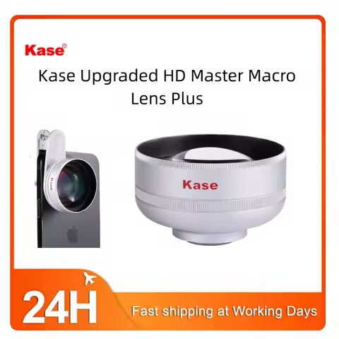 Kase Master Macro Lens Plus Clip On Phone Macro Lens 45-85mm Long Focus Distance Low Distortion Opti