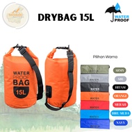 Ocean Pack Dry Bag 15L Waterproof Bag Waterproof Bag 1 Strap Waterproof Fishing Bag Waterproof Beach