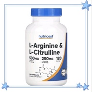 L-Arginine & L-Citrulline, 120 Capsules
