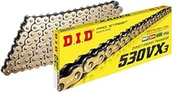 DID (530VX3G116ZB) Gold 116 Link High Performance VX Series X-Ring Chain with Connecting Link
