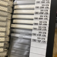 Sticker capacitor book size 0402 0805 smd capacitor