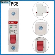 【SHOM】 1PCS AC Circuit Breaker AC 500V Unipolar MCB Solar PV 10 16 20 32 40 63 Amp